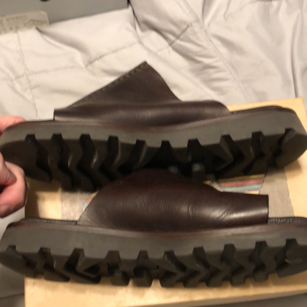 Brown leather Sandals size 10 - Picture 3 of 7